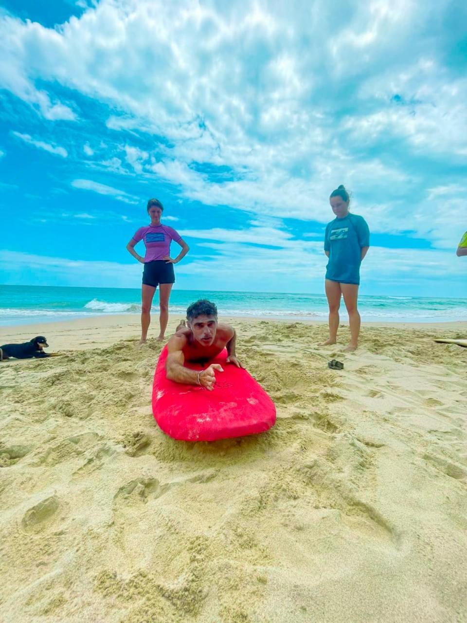 Gaia Ocean Surf Yoga Vandrehjem Ahangama Eksteriør billede
